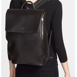 Vegan Fabi Faux Leather Laptop Backpack MATT & NAT